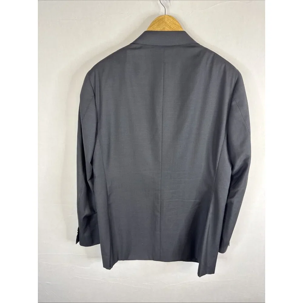 Canali x Henry Singer Gray Wool Blazer Sport Coat‎ Italy EU 52 US 42R